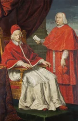 Pope Clement XII with Nero Maria Corsini
